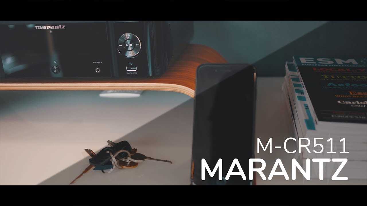 marantz m cr511 k&auml;ytt&ouml;ohje