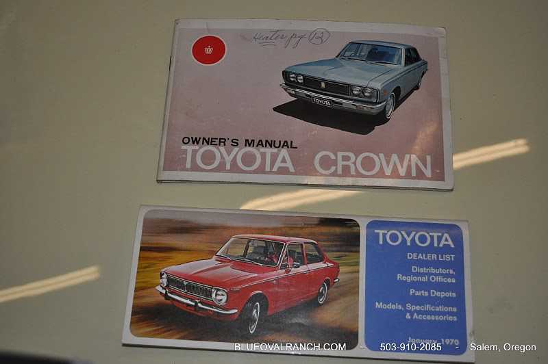 toyota crown deluxe käyttöohjeet toyota crown deluxe käyttöohjeet