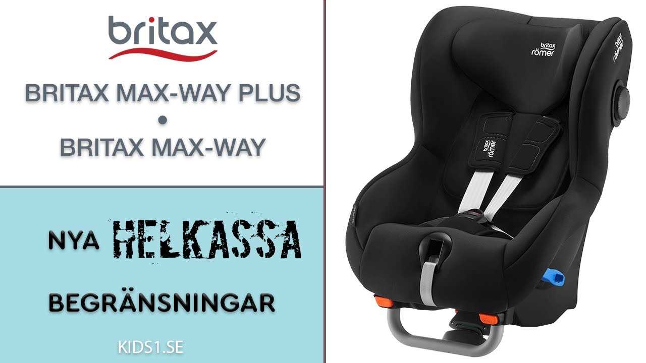 britax max way k&auml;ytt&ouml;ohje