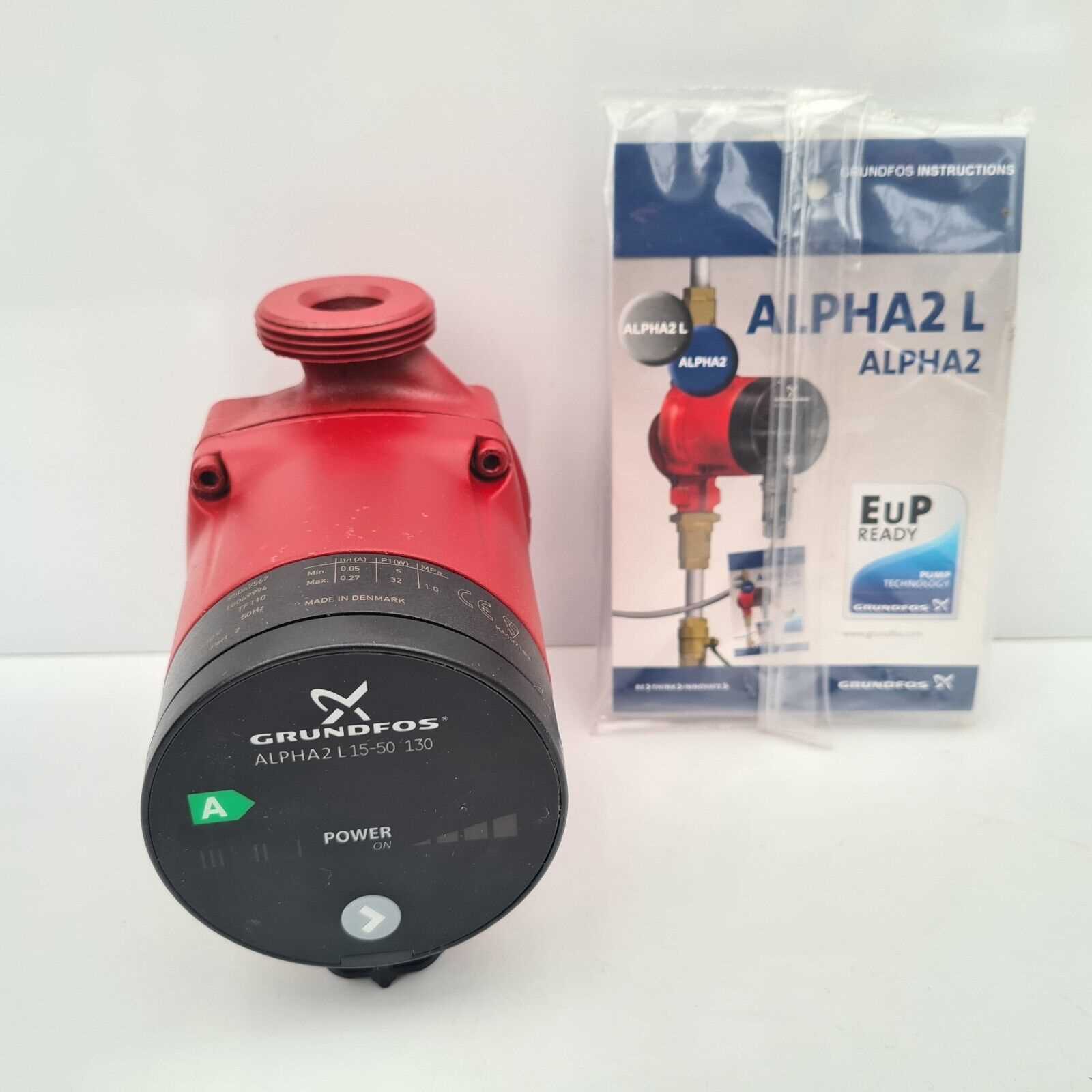 grundfos alpha 1 25 40 180 k&auml;ytt&ouml;ohje