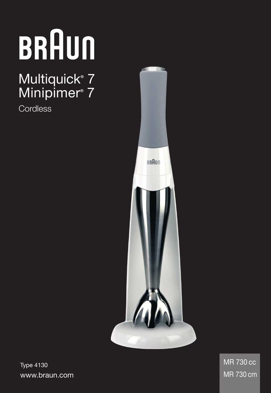 braun multiquick 7 k&auml;ytt&ouml;ohje