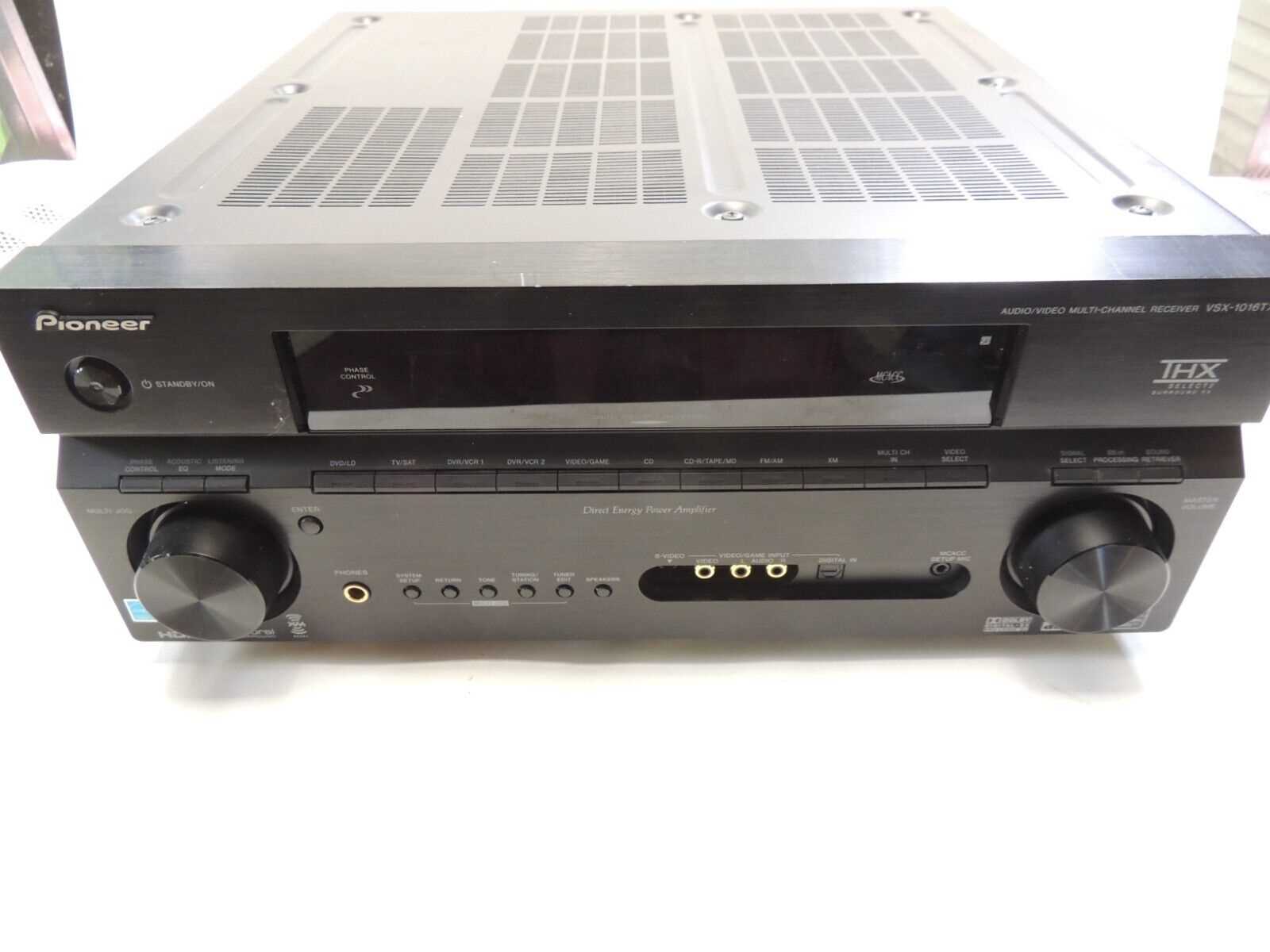 pioneer vsx 1015 k 7.1 k&auml;ytt&ouml;ohje