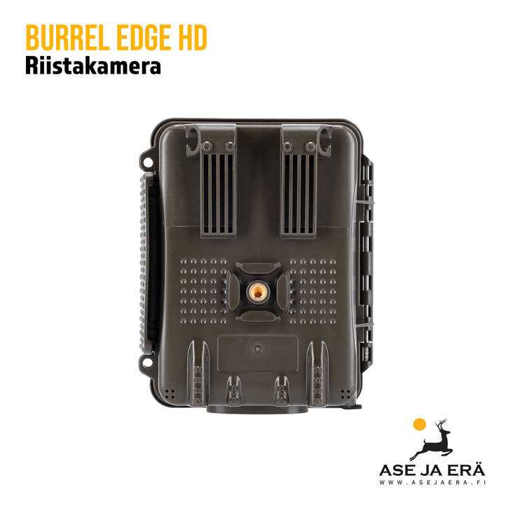 burrel edge hd k&auml;ytt&ouml;ohje