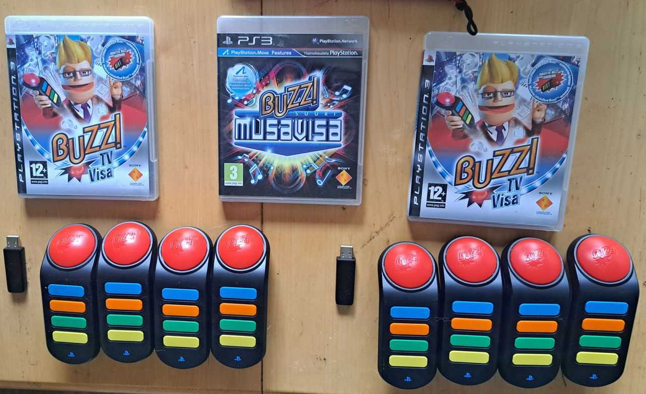 buzz langattomat ohjaimet ps3 käyttöohje buzz langattomat ohjaimet ps3 käyttöohje