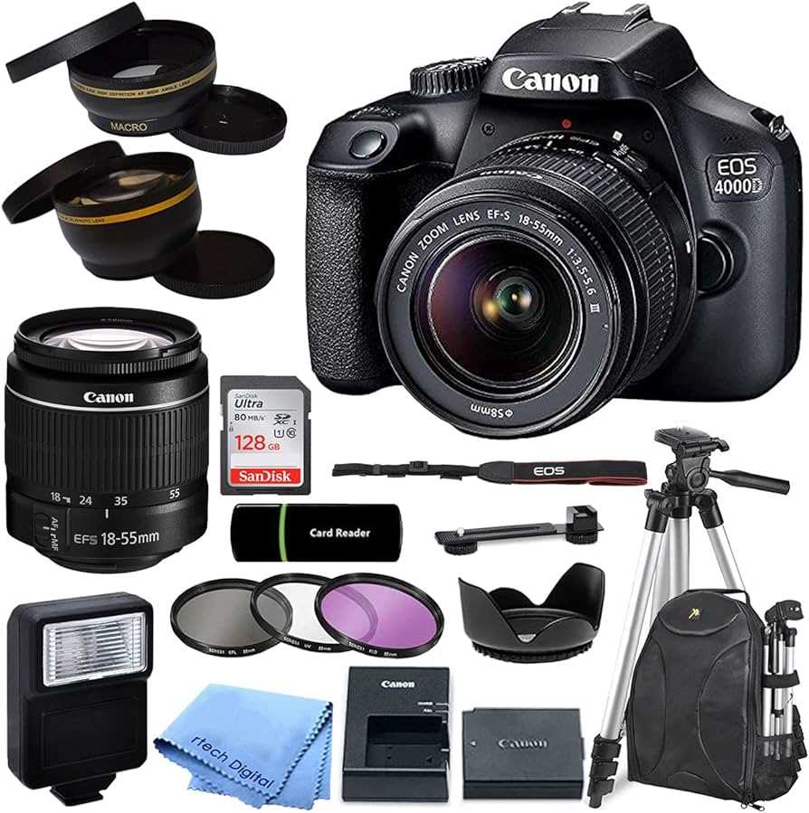 canon eos 4000d k&auml;ytt&ouml;ohje