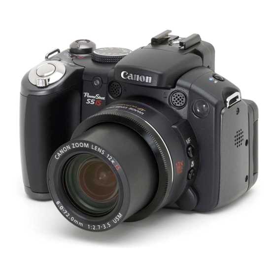 canon powershot s5 is käyttöohje canon powershot s5 is käyttöohje