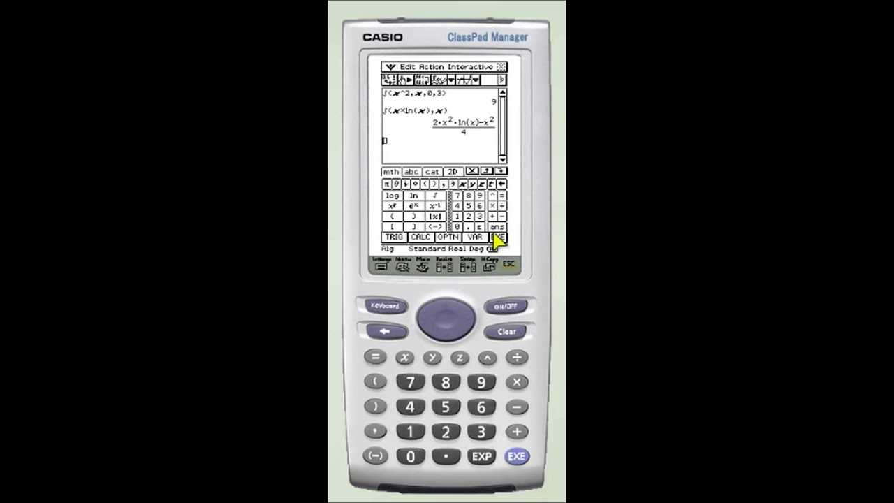 casio classpad 330 k&auml;ytt&ouml;ohje