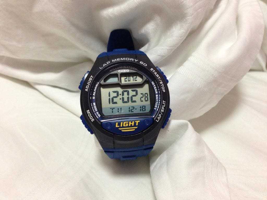 casio kellon k&auml;ytt&ouml;ohje w 734