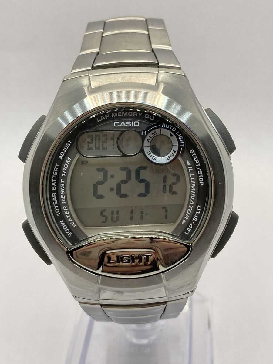 casio w 752 k&auml;ytt&ouml;ohje