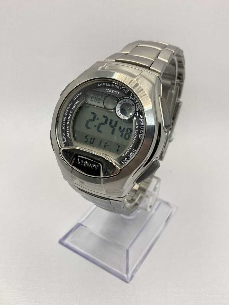 casio w 752 k&auml;ytt&ouml;ohje