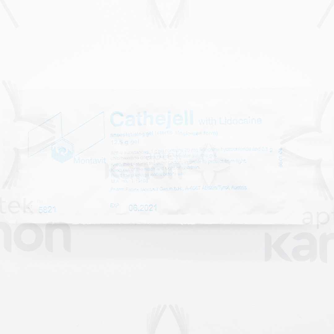 cathejell 12.5 g käyttöohje cathejell 12.5 g käyttöohje