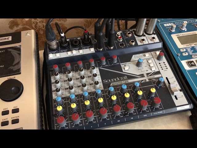 soundcraft notepad 12fx k&auml;ytt&ouml;ohje