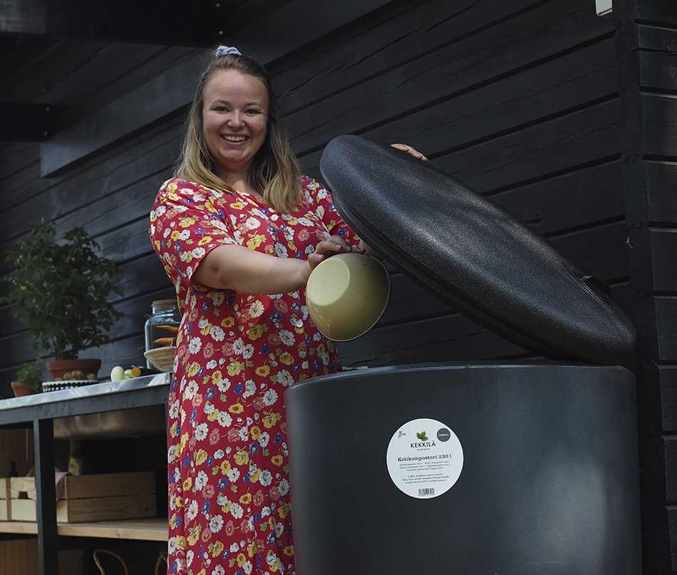 kotikompostori kekkil&auml; 230l k&auml;ytt&ouml;ohje