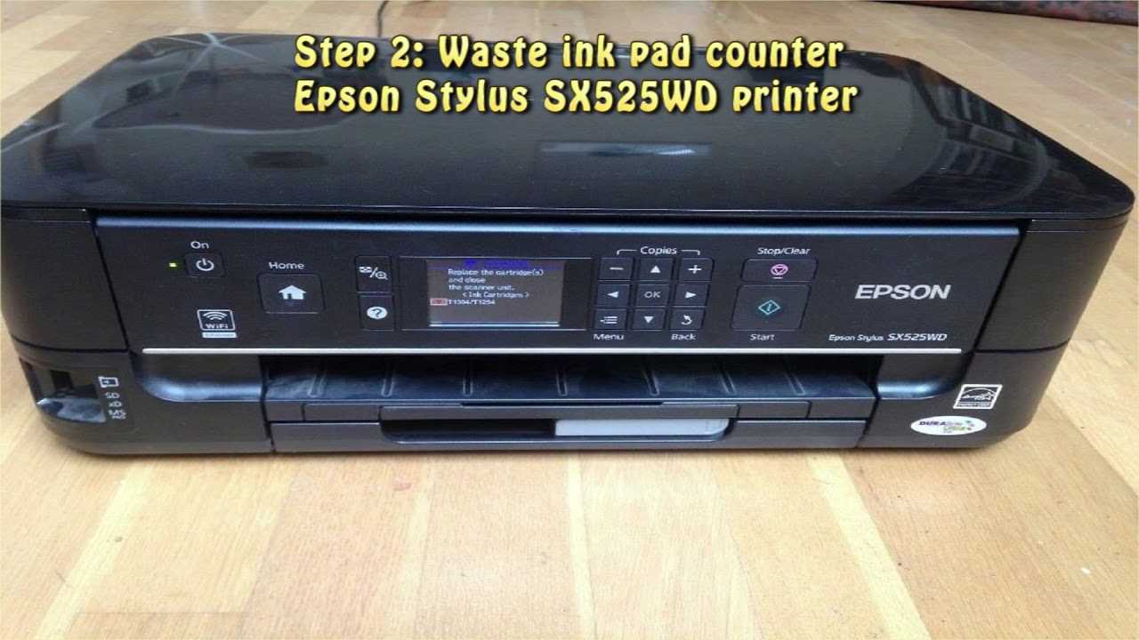 epson stylus sx525wd k&auml;ytt&ouml;ohje