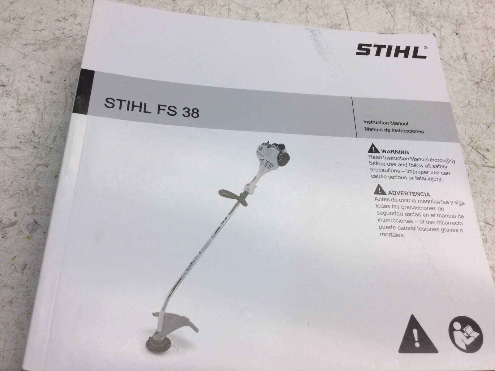 stihl fs 38 k&auml;ytt&ouml;ohje
