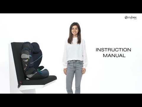 cybex solution x fix k&auml;ytt&ouml;ohje