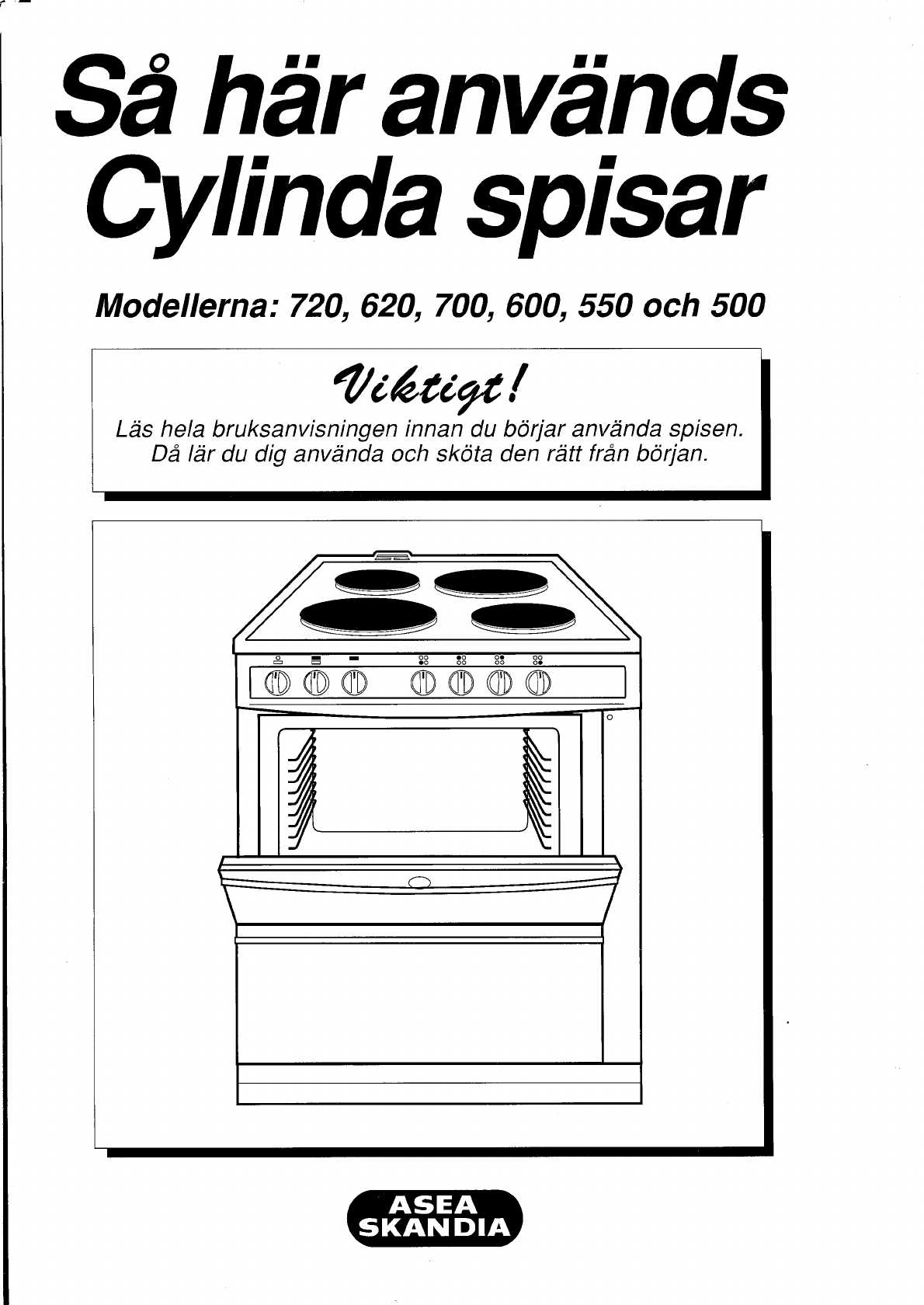 cylinda vm electronic k&auml;ytt&ouml;ohje