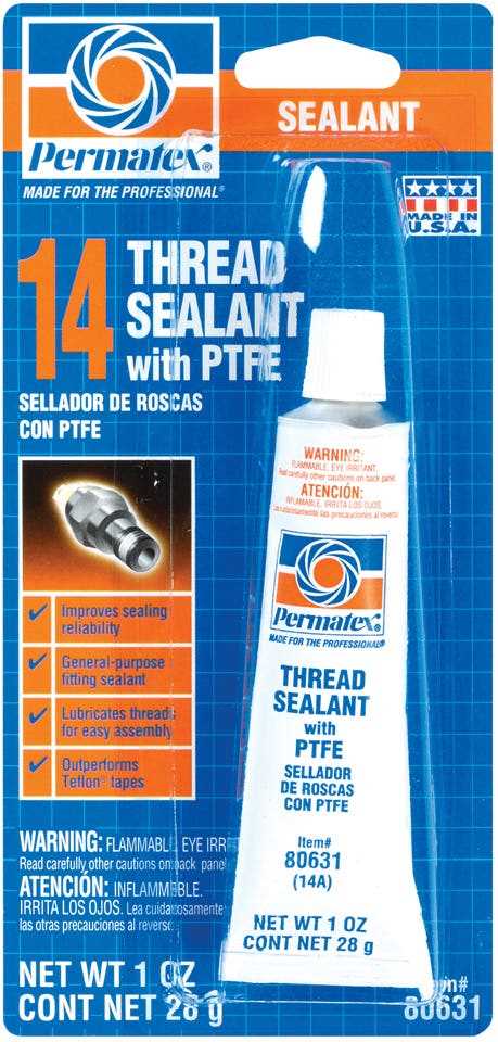 permatex thread sealant k&auml;ytt&ouml;ohje