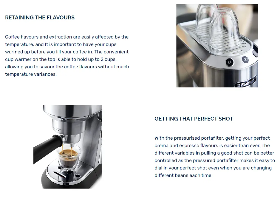 delonghi dedica ec685 käyttöohje delonghi dedica ec685 käyttöohje