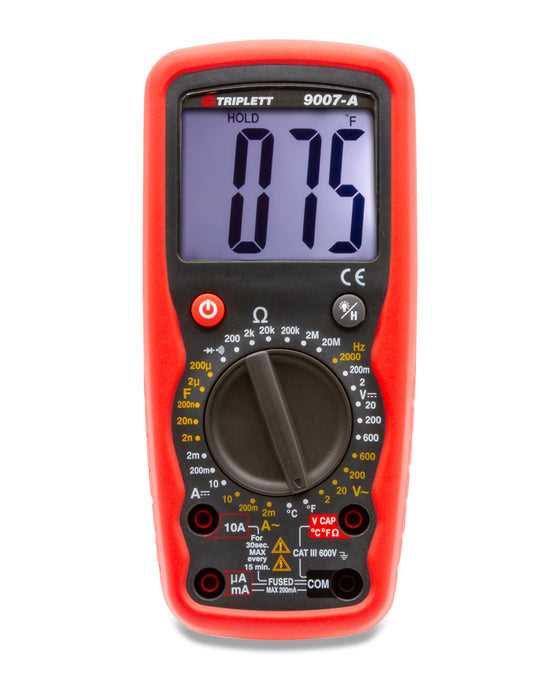 digital multimeter cat ii k&auml;ytt&ouml;ohje