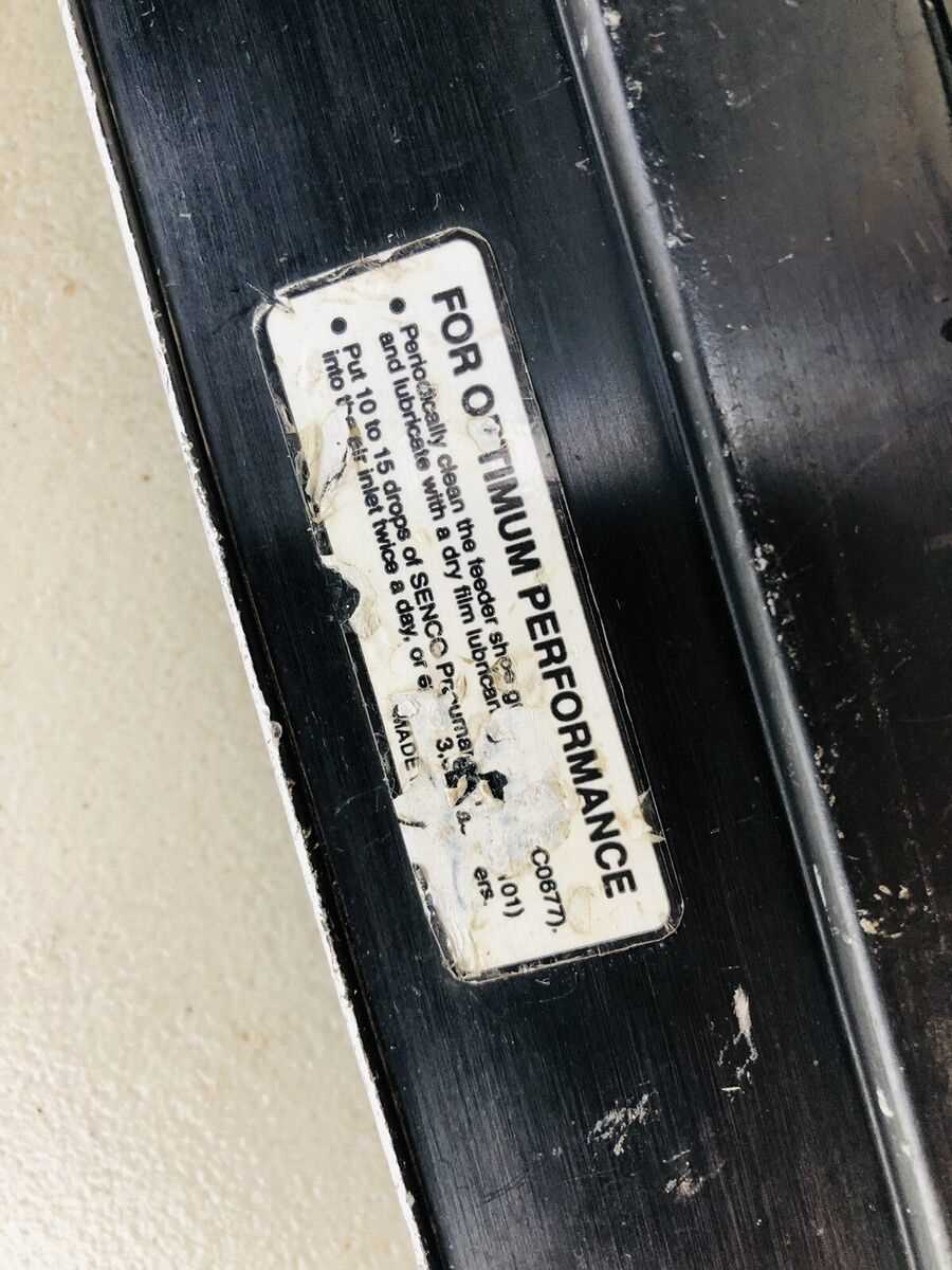 senco 601 frame pro k&auml;ytt&ouml;ohje