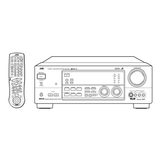 jvc rx 558r k&auml;ytt&ouml;ohje