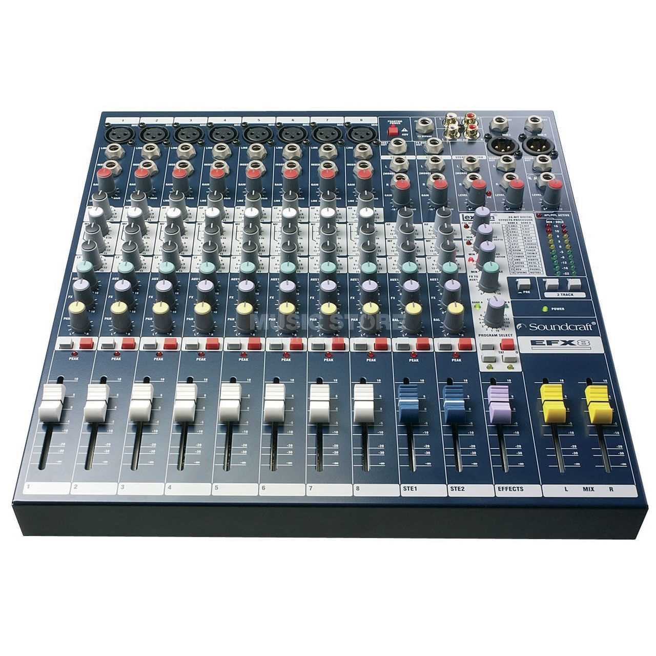 soundcraft fx8 mikseri k&auml;ytt&ouml;ohje
