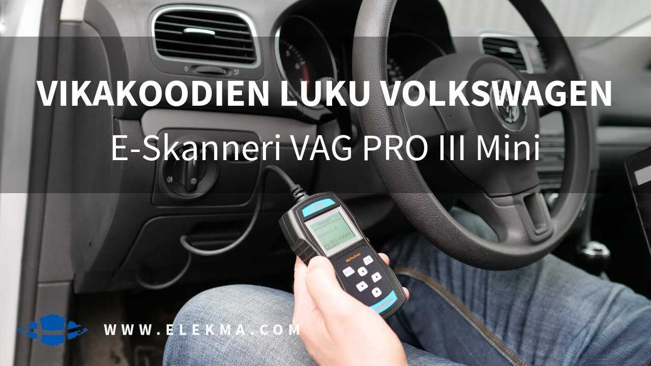 e skanneri vag pro iii mini käyttöohje e skanneri vag pro iii mini käyttöohje