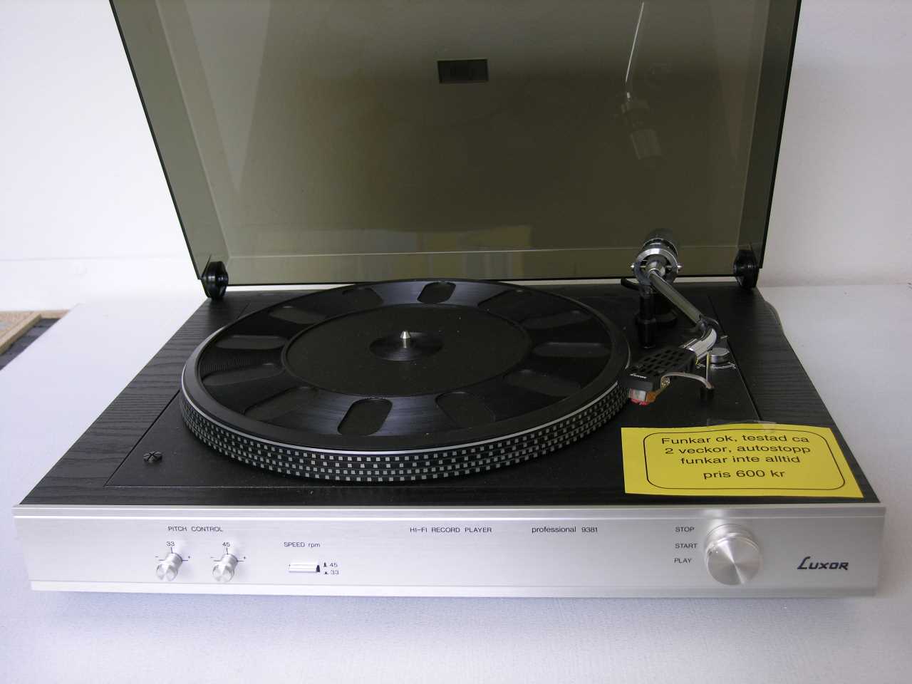 luxor rp 9158 k&auml;ytt&ouml;ohje