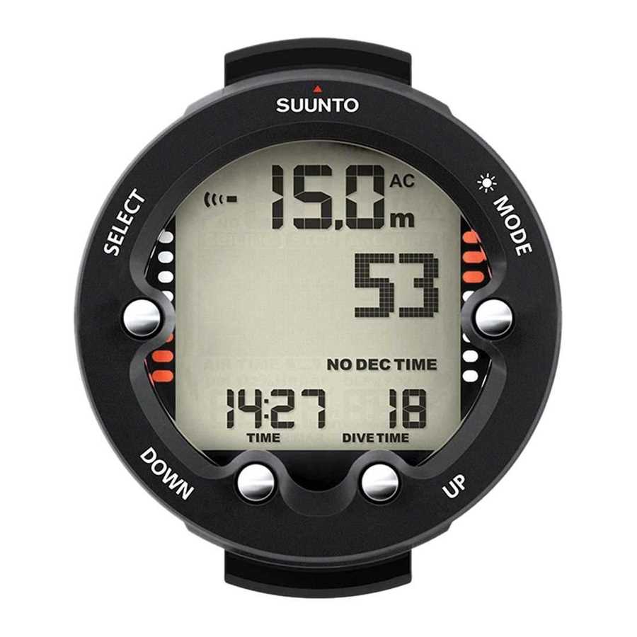 suunto zoop novo k&auml;ytt&ouml;ohje