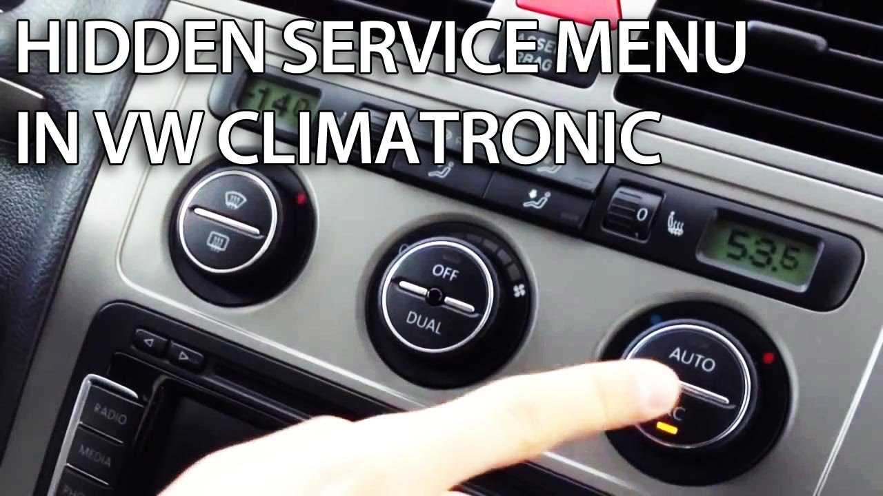 passat 3bg climatronic k&auml;ytt&ouml;ohje