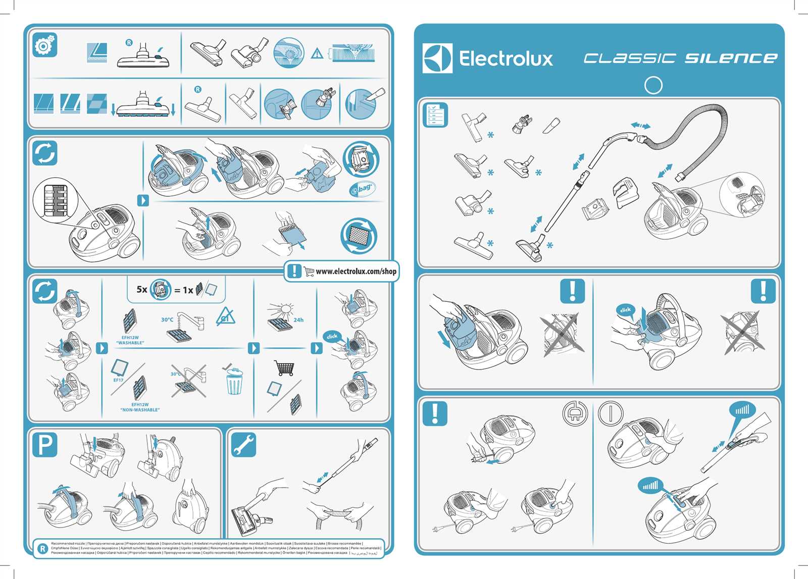 electrolux pure d8.2 k&auml;ytt&ouml;ohje