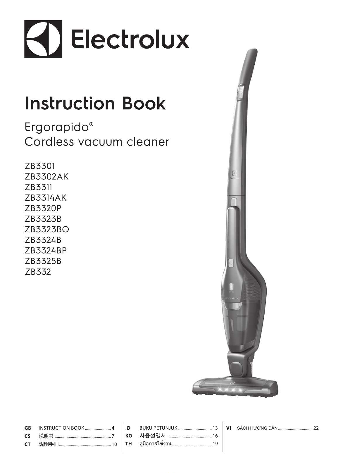 electrolux rapido zb6114bo k&auml;ytt&ouml;ohje