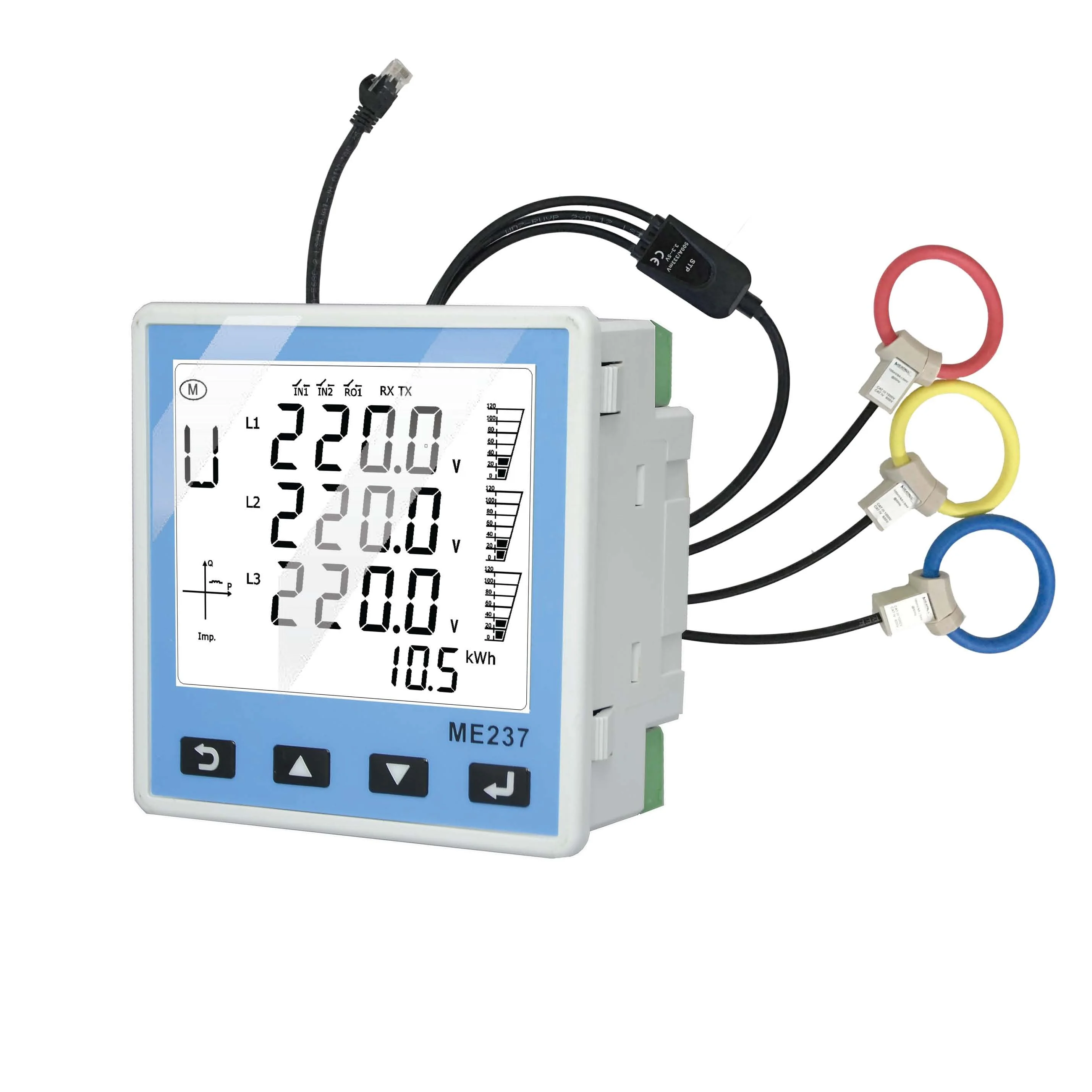 em23 din energy meter käyttöohje em23 din energy meter käyttöohje