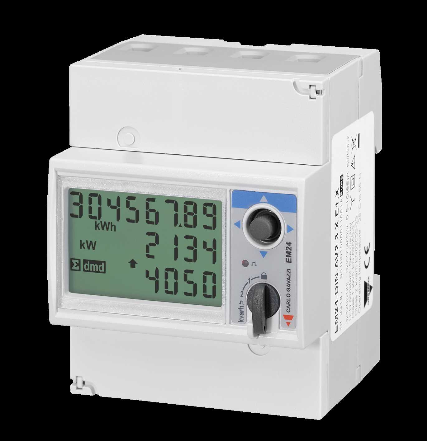 em23 din energy meter käyttöohje em23 din energy meter käyttöohje