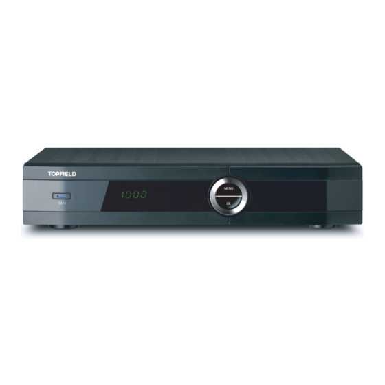 topfield tf 650 pvr k&auml;ytt&ouml;ohje