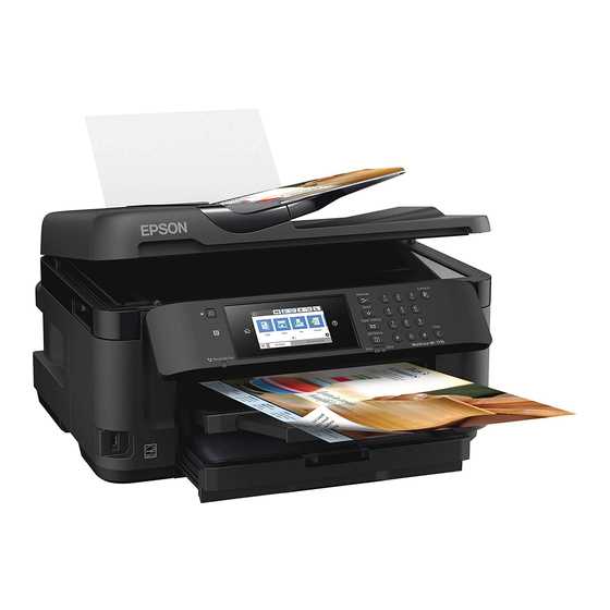 epson wf 7620 k&auml;ytt&ouml;ohje