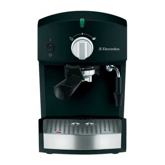 electrolux caffe grande k&auml;ytt&ouml;ohje