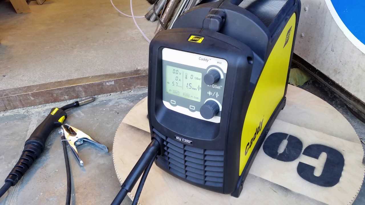 esab caddy mig c200i k&auml;ytt&ouml;ohje