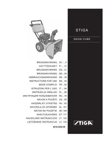 stiga sv 40 k&auml;ytt&ouml;ohje