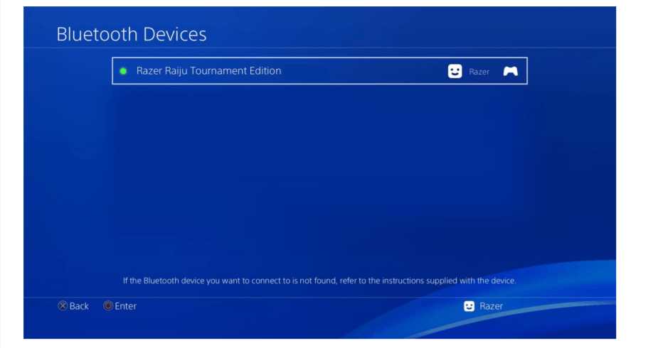 razer raiju ps4 k&auml;ytt&ouml;ohje
