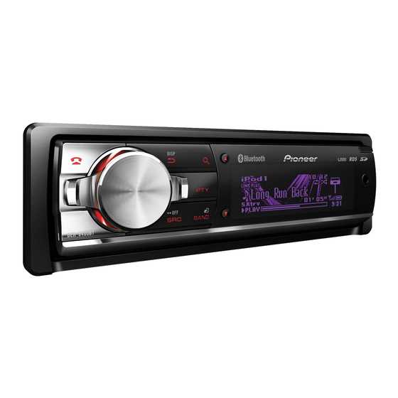 k&auml;ytt&ouml;ohje pioneer deh s100ub