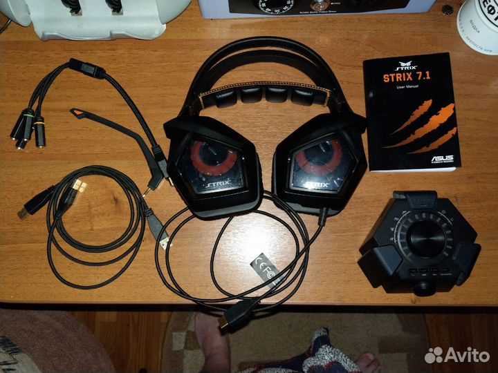 asus strix headset k&auml;ytt&ouml;ohje