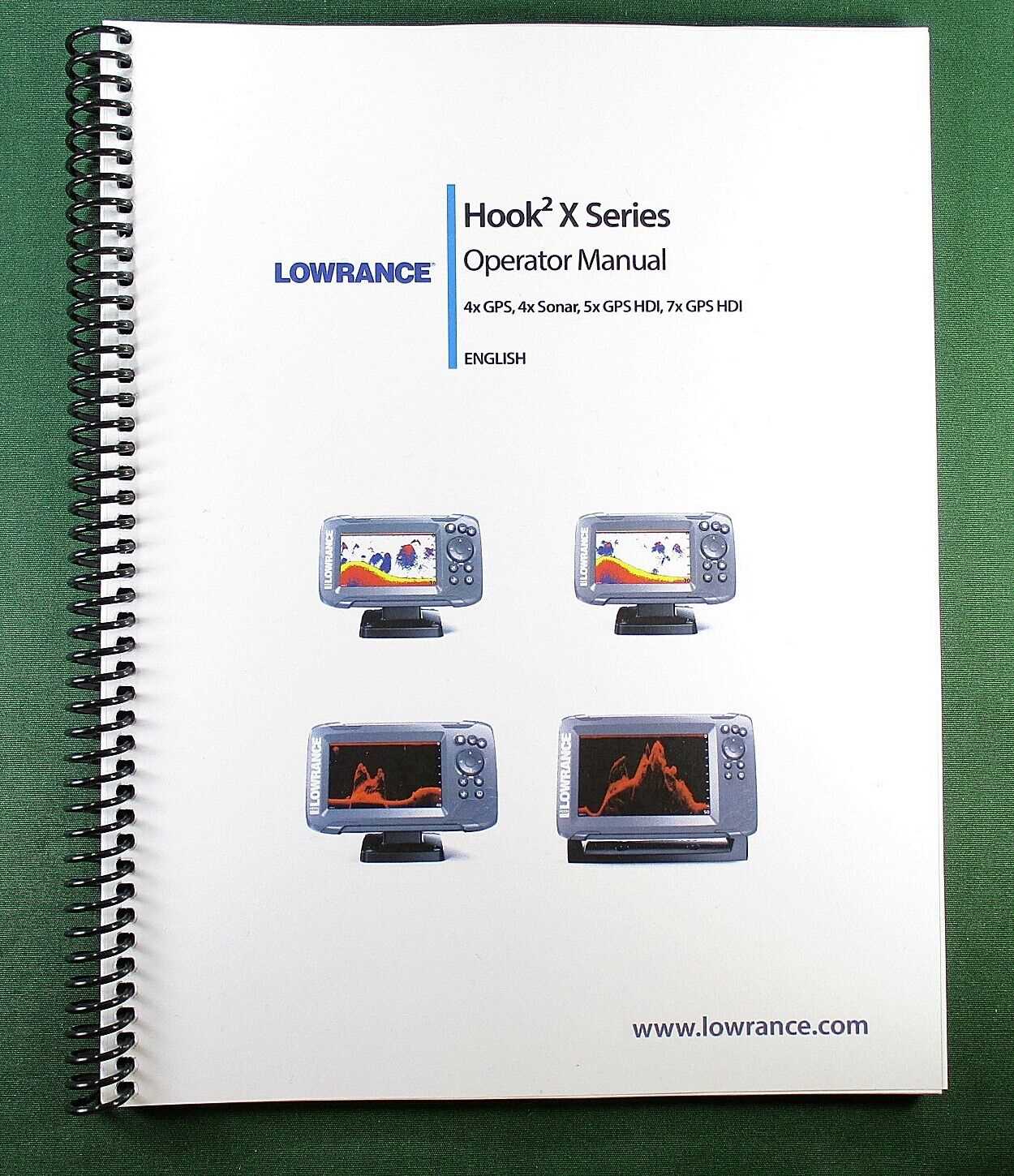 lowrance hook 2 12 k&auml;ytt&ouml;ohje