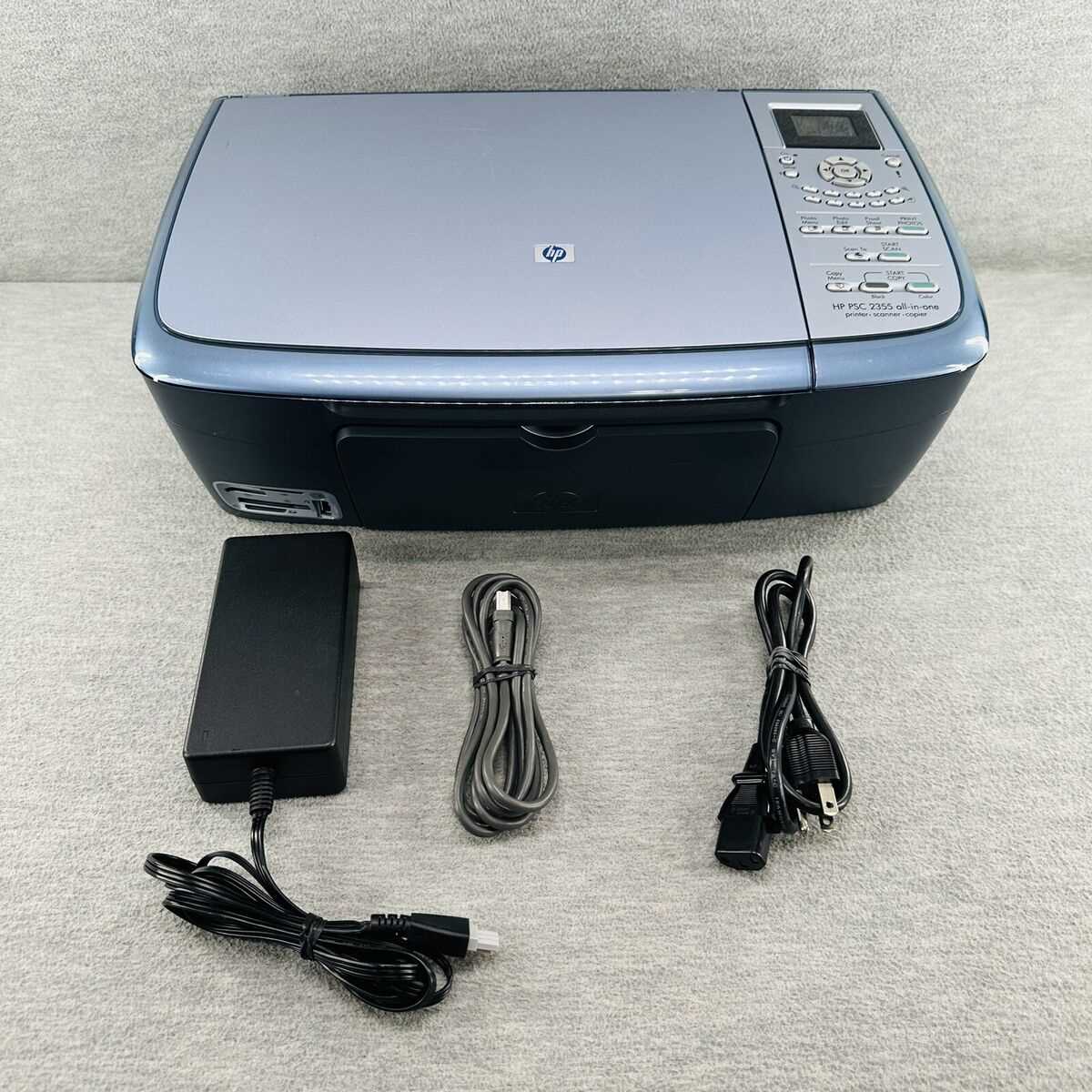 hp psc 2355 k&auml;ytt&ouml;ohje