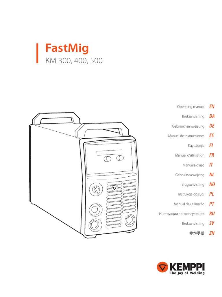 kemppi evo 170 k&auml;ytt&ouml;ohje