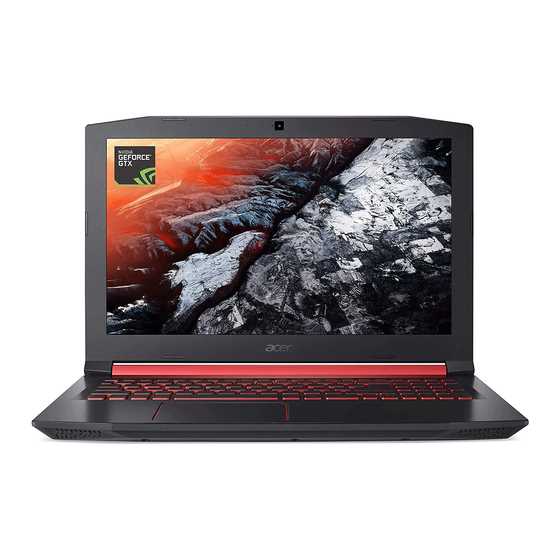 acer nitro 5 k&auml;ytt&ouml;ohje
