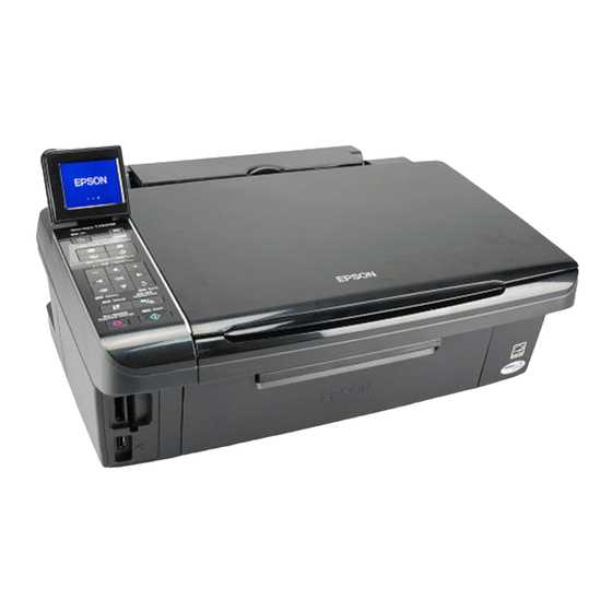 epson stylus sx100 k&auml;ytt&ouml;ohje