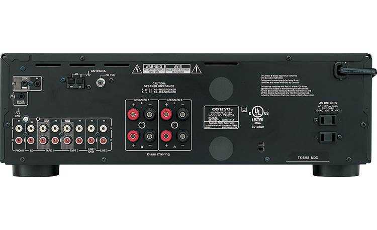 onkyo tx 8255 stereo receiver k&auml;ytt&ouml;ohje suomi