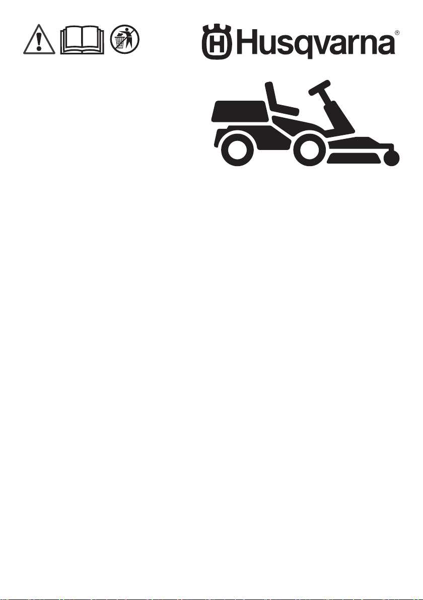 husqvarna r 216 k&auml;ytt&ouml;ohje